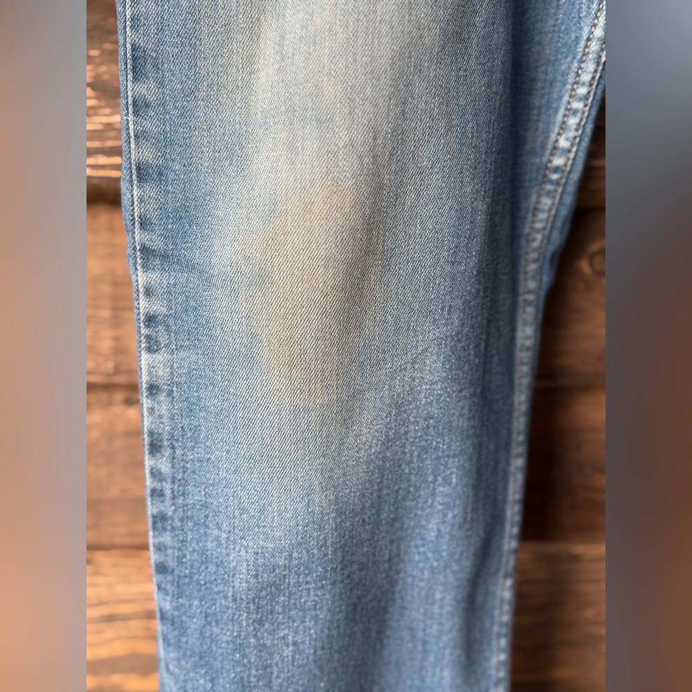 Levi's 505 Men's Light Blue Straight Jeans 40 x 32 - Picture 5 of 10